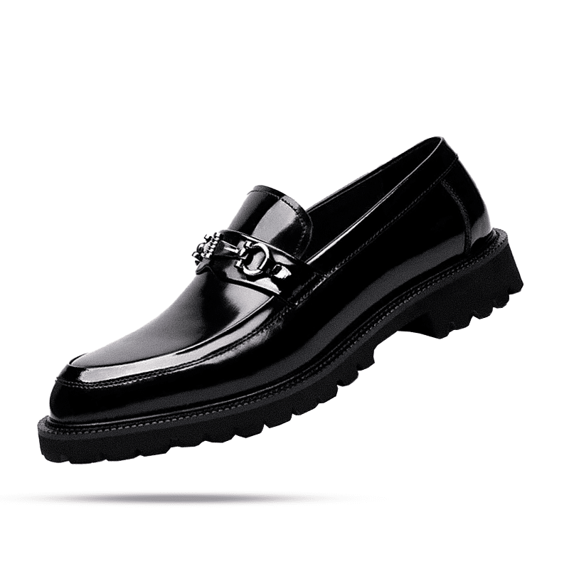 The Monarch Loafer Shoe Monza #25 Monarch Black 6.5