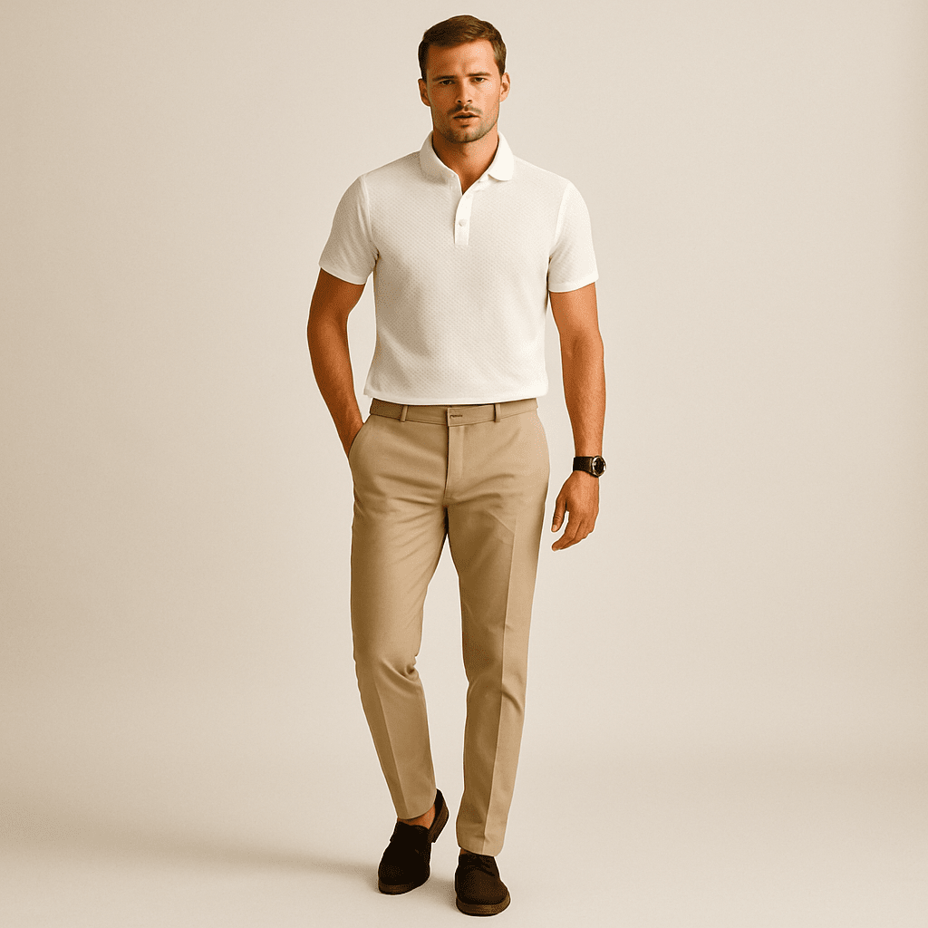 Ultra Fresh Silk Ice Polo Shirt (2-Pack + Free Watch) #01 Monarch