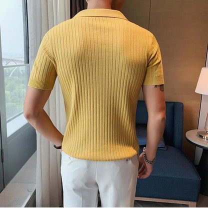 The Monarch Vintage Slim Fit Polo Shirt #31 Monarch 