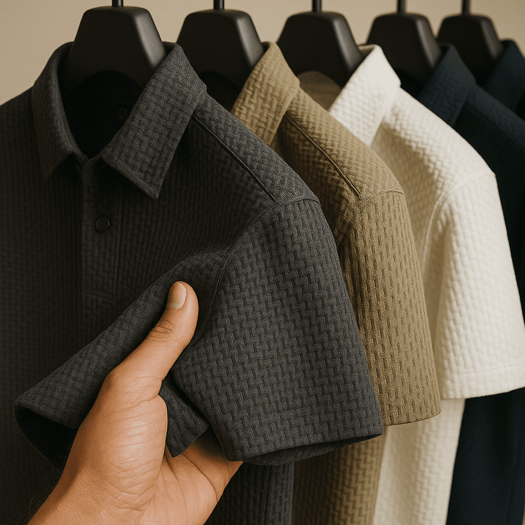 Ultra Fresh Silk Ice Polo Shirt (2-Pack + Free Watch) #01 Monarch 